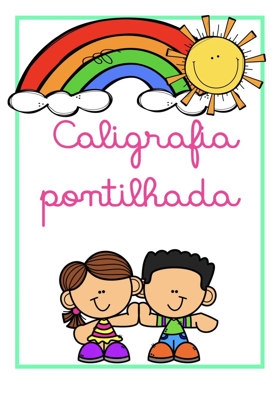 Bônus: Caligrafia Pontilhada